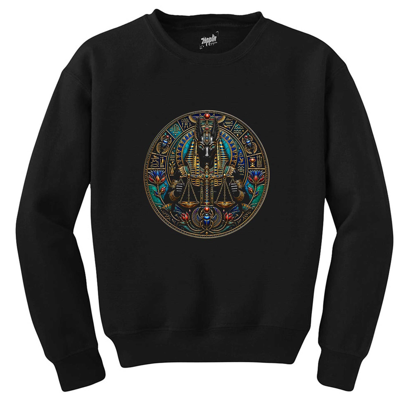 Mısır’ın Koruyucusu Siyah Sweatshirt