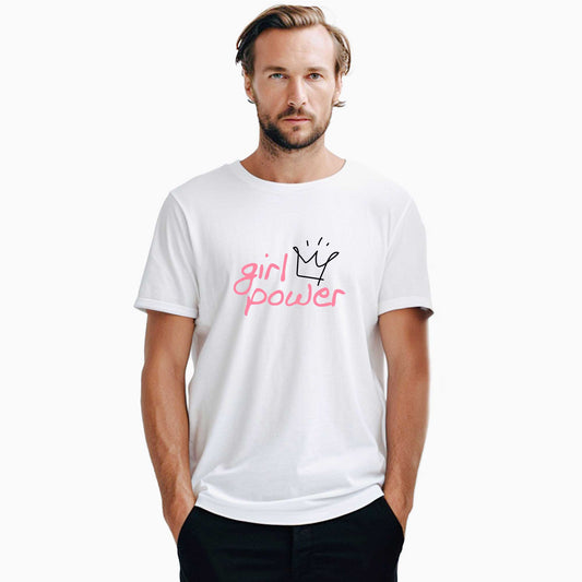 Girl Power Beyaz Tişört