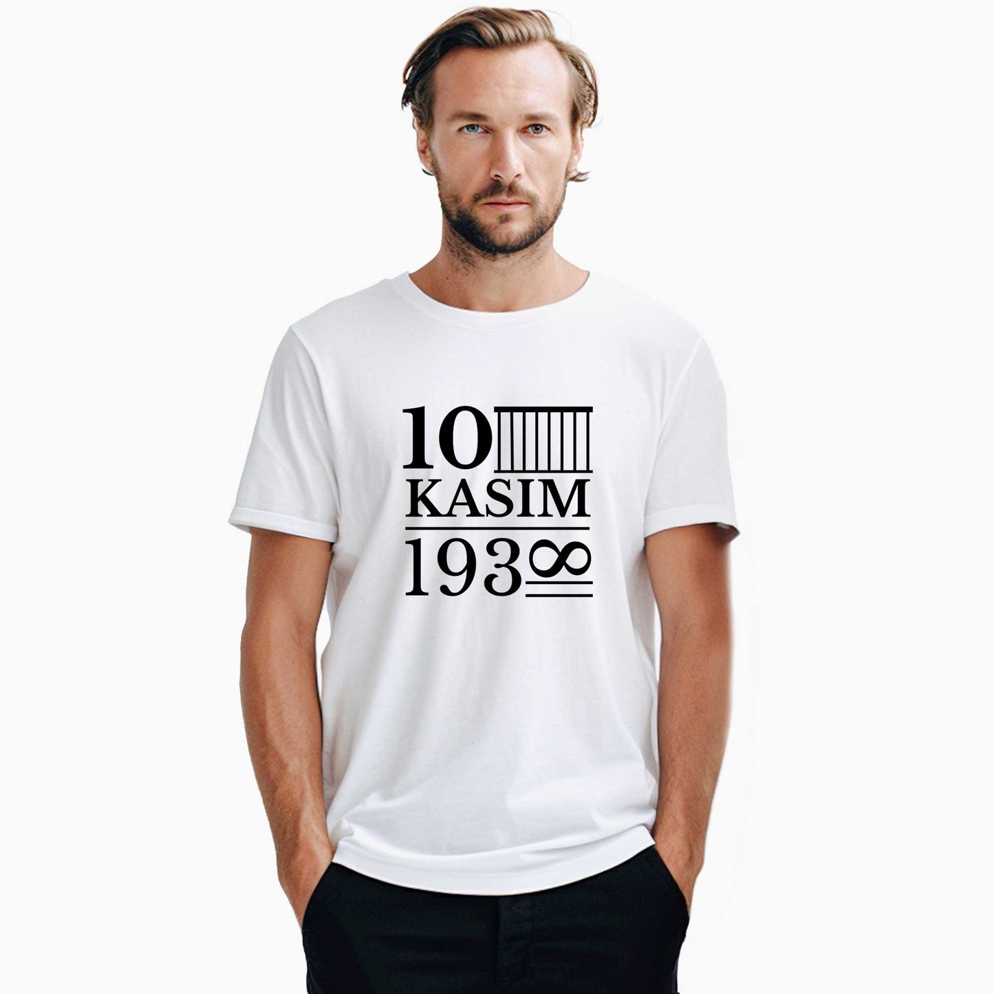 10 Kasım 1938 Beyaz Tişört