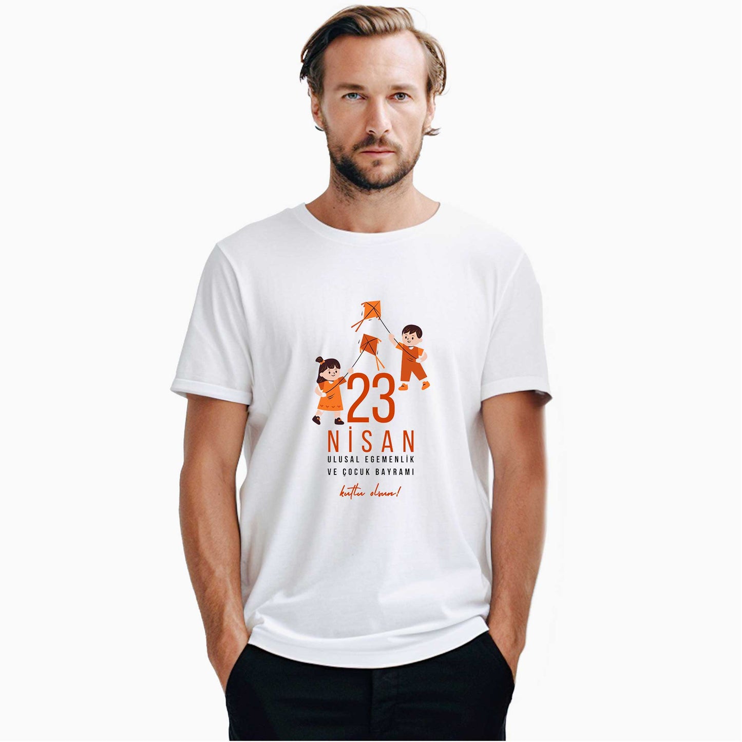 23 Nisan Çocuk Bayramı Beyaz Tişört