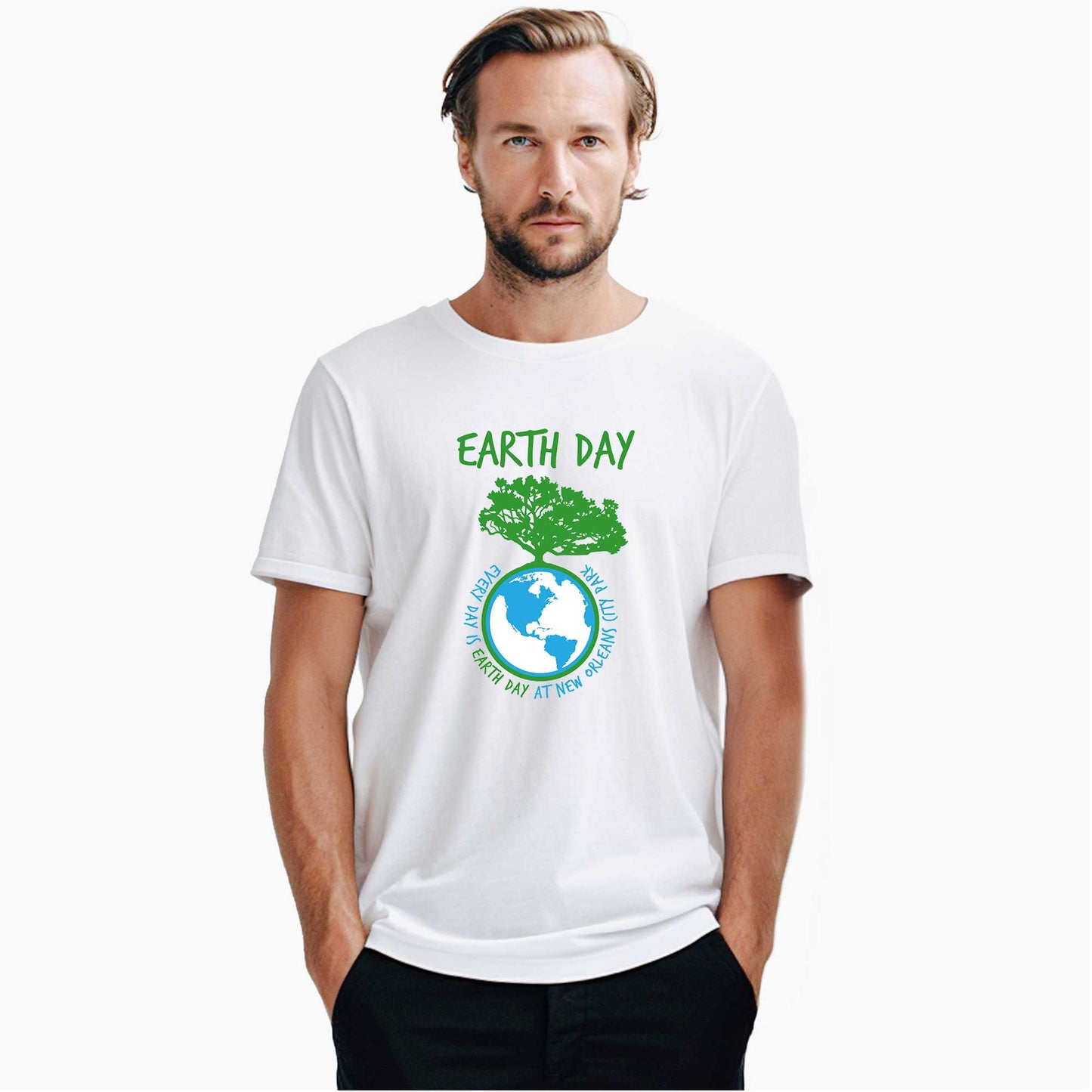 Dünya Günü Beyaz Tişört