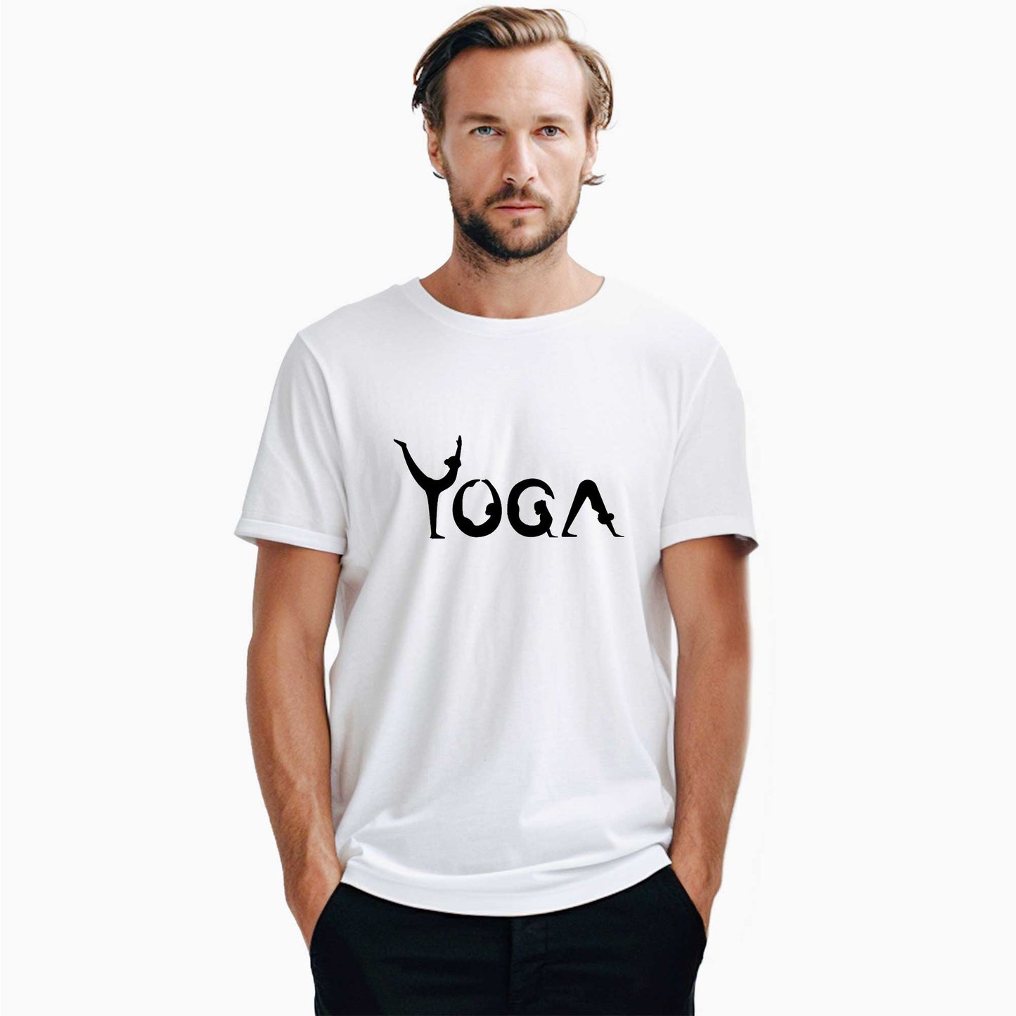 Yoga Beyaz Tişört