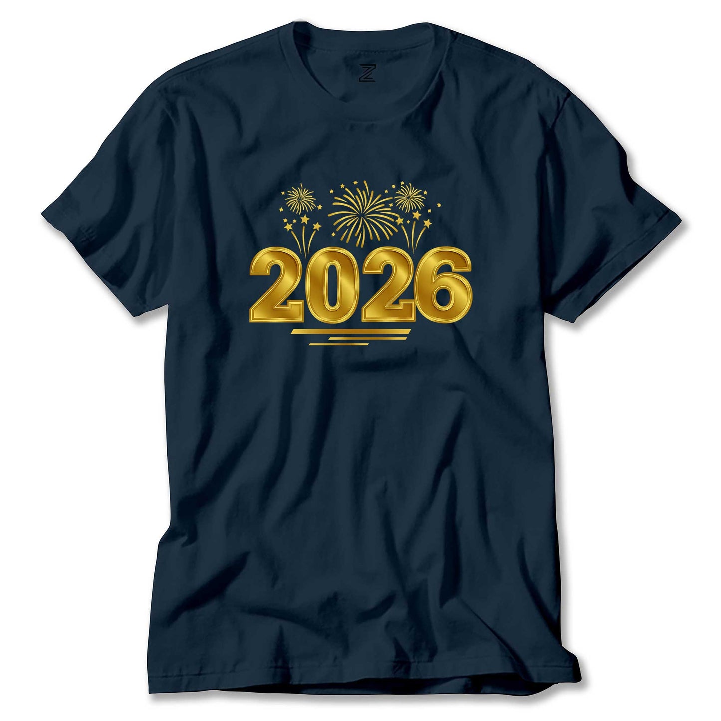 Happy New Year 2026 Magic Renkli Tişört