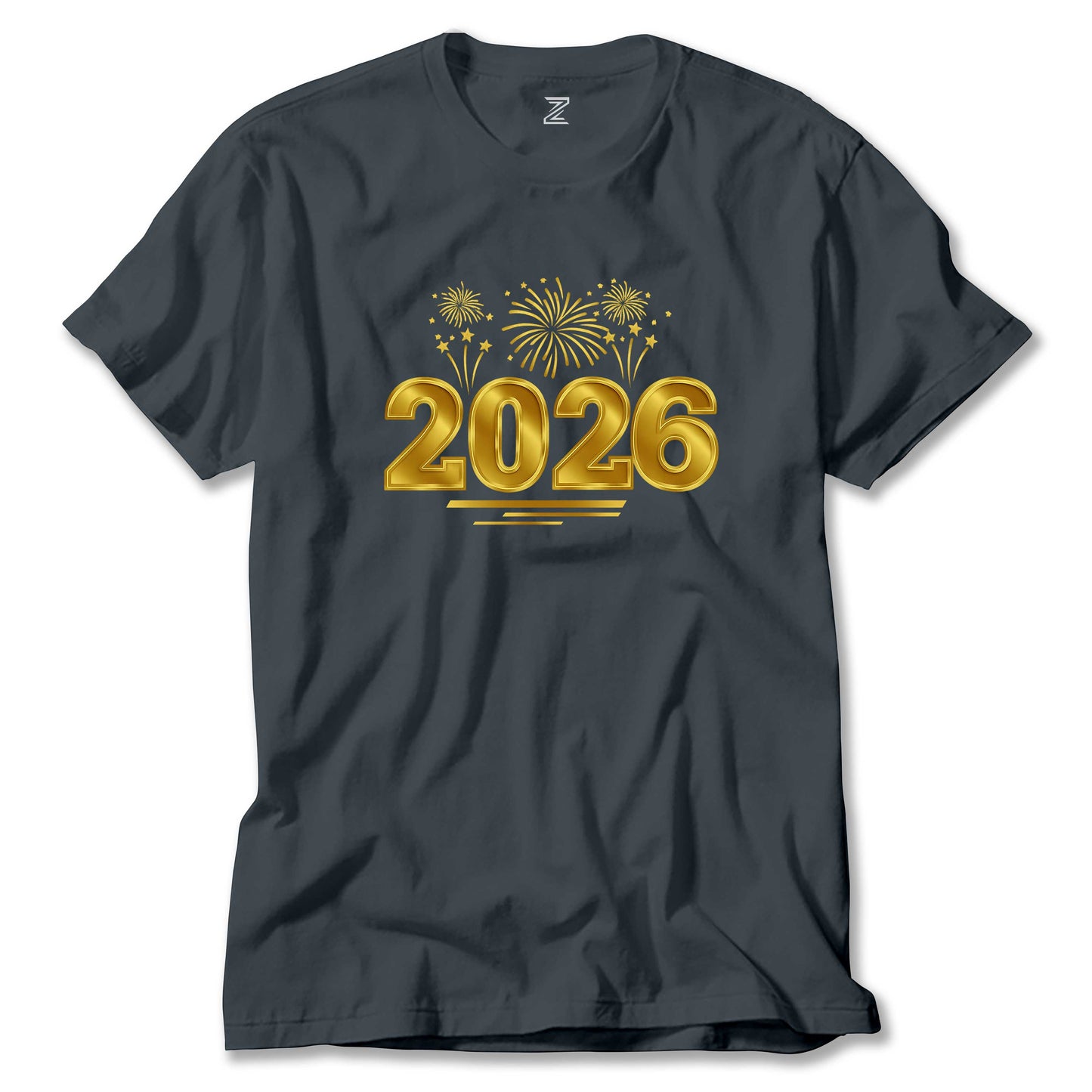 Happy New Year 2026 Magic Renkli Tişört