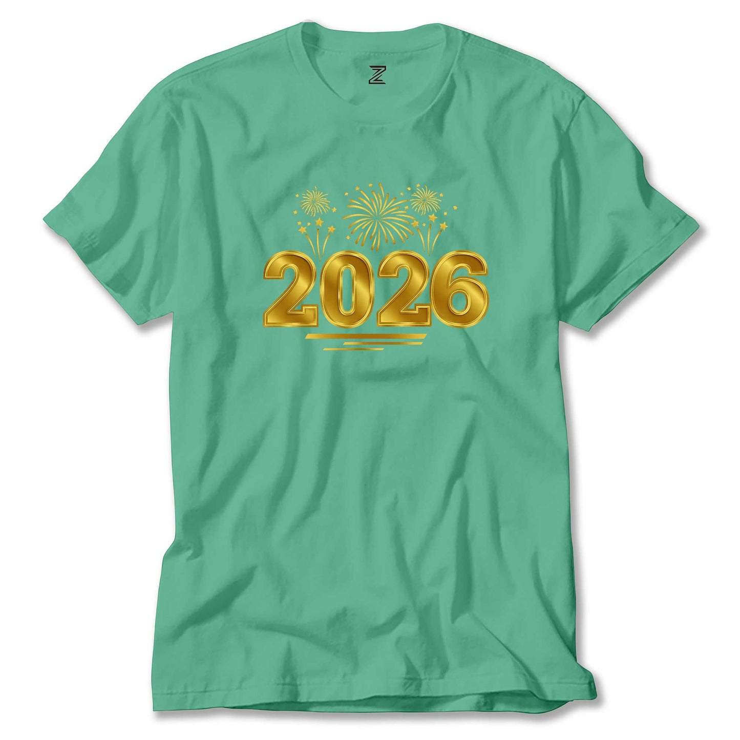 Happy New Year 2026 Magic Renkli Tişört