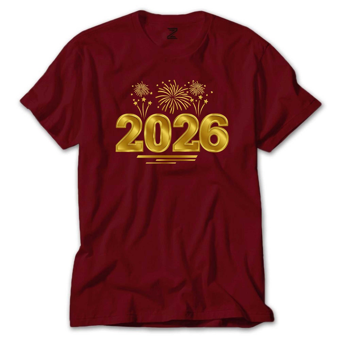 Happy New Year 2026 Magic Renkli Tişört