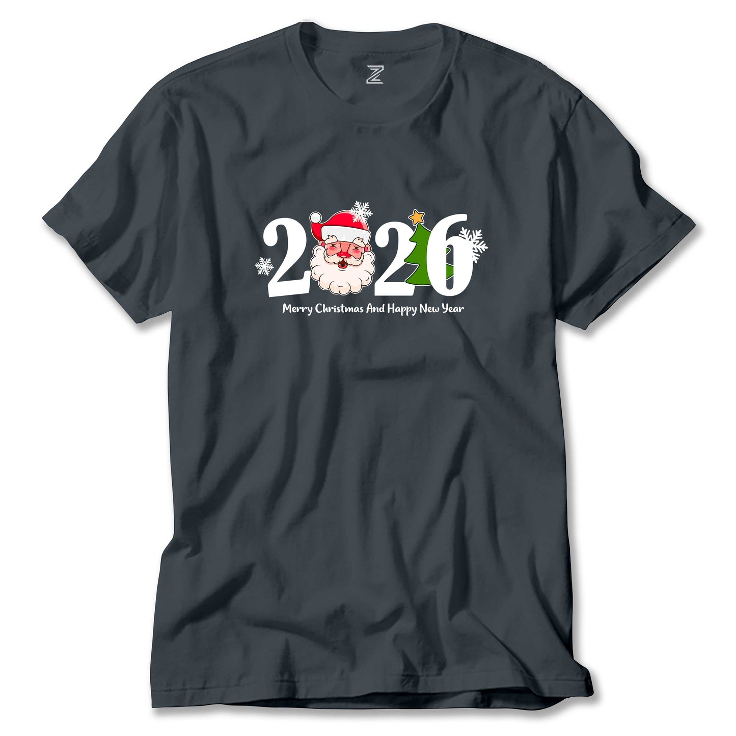 Happy New Year 2026 Noel Renkli Tişört