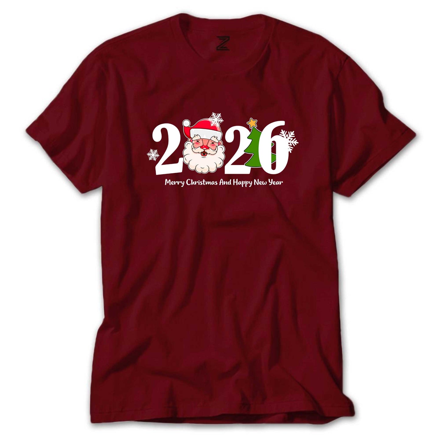 Happy New Year 2026 Noel Renkli Tişört