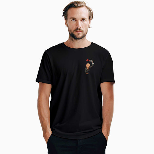 Hangi Çılgın Bana Zincir Vuracakmış Şaşarım Siyah Tişört