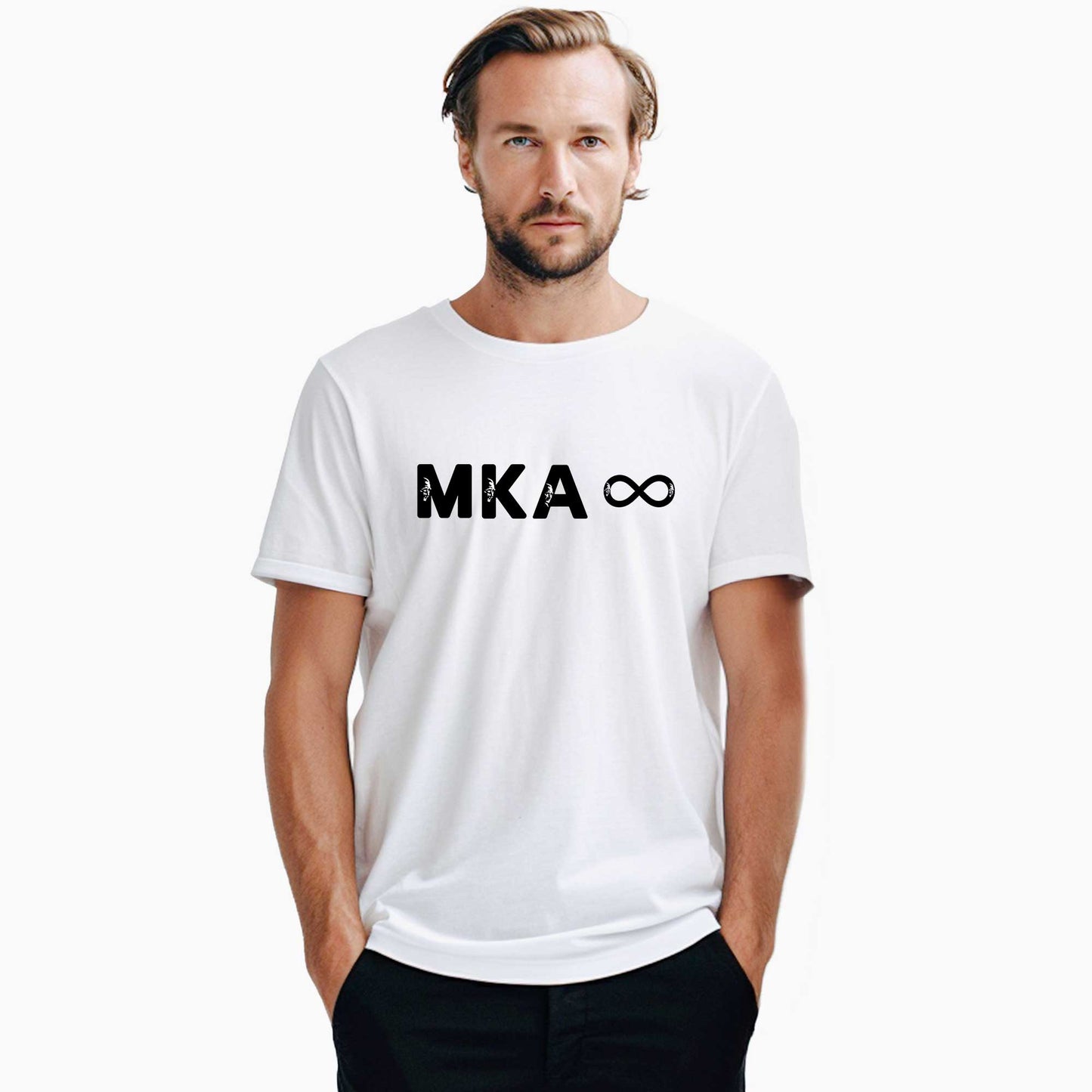 Mustafa Kemal Atatürk Sonsuzluk Beyaz Tişört