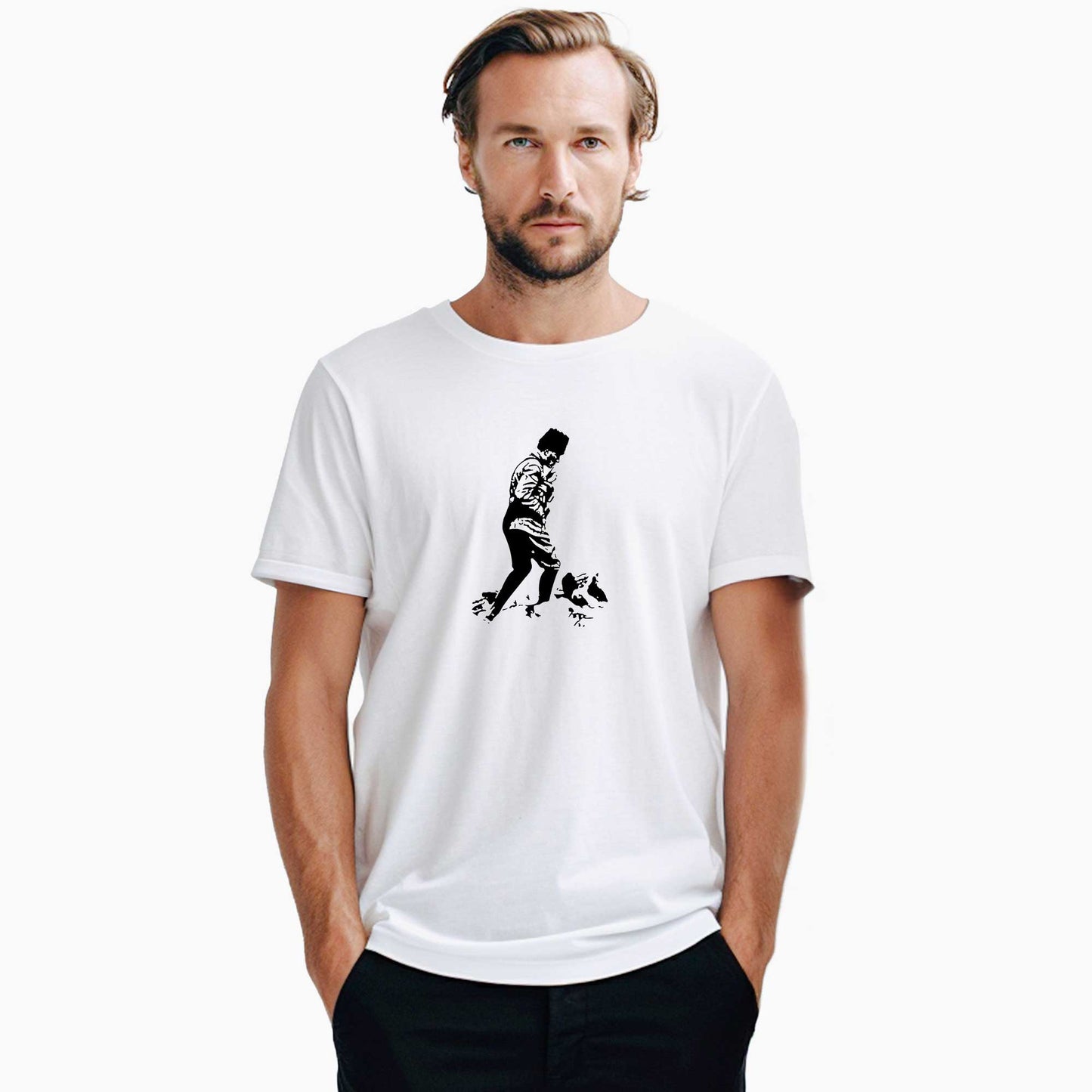 18 Mart Atatürk Siperde Beyaz Tişört