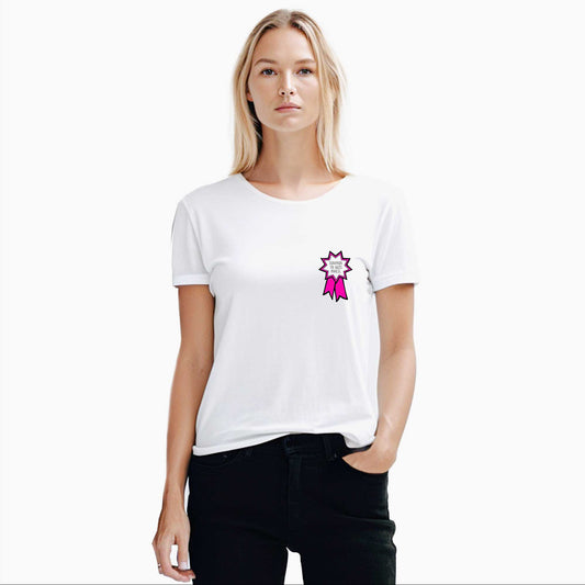 Dünyanın En Güzel Annesi Ödül Beyaz Kadın Tişört