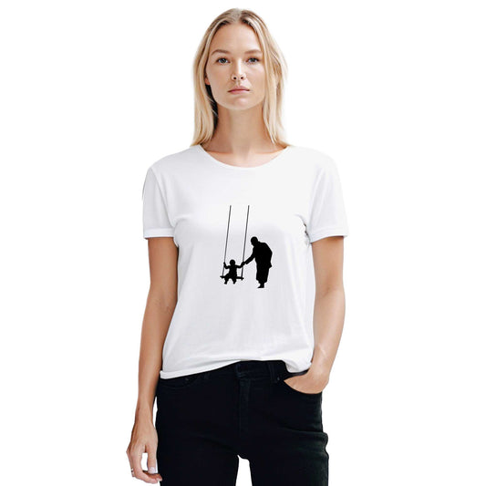 Nesilden Nesile Emanet Beyaz Kadın Tişört