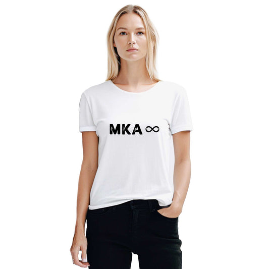 Mustafa Kemal Atatürk Sonsuzluk Beyaz Kadın Tişört