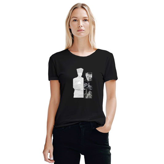 Atatürk "Zafer Benimdir Diyebilenindir" Siyah Kadın Tişört