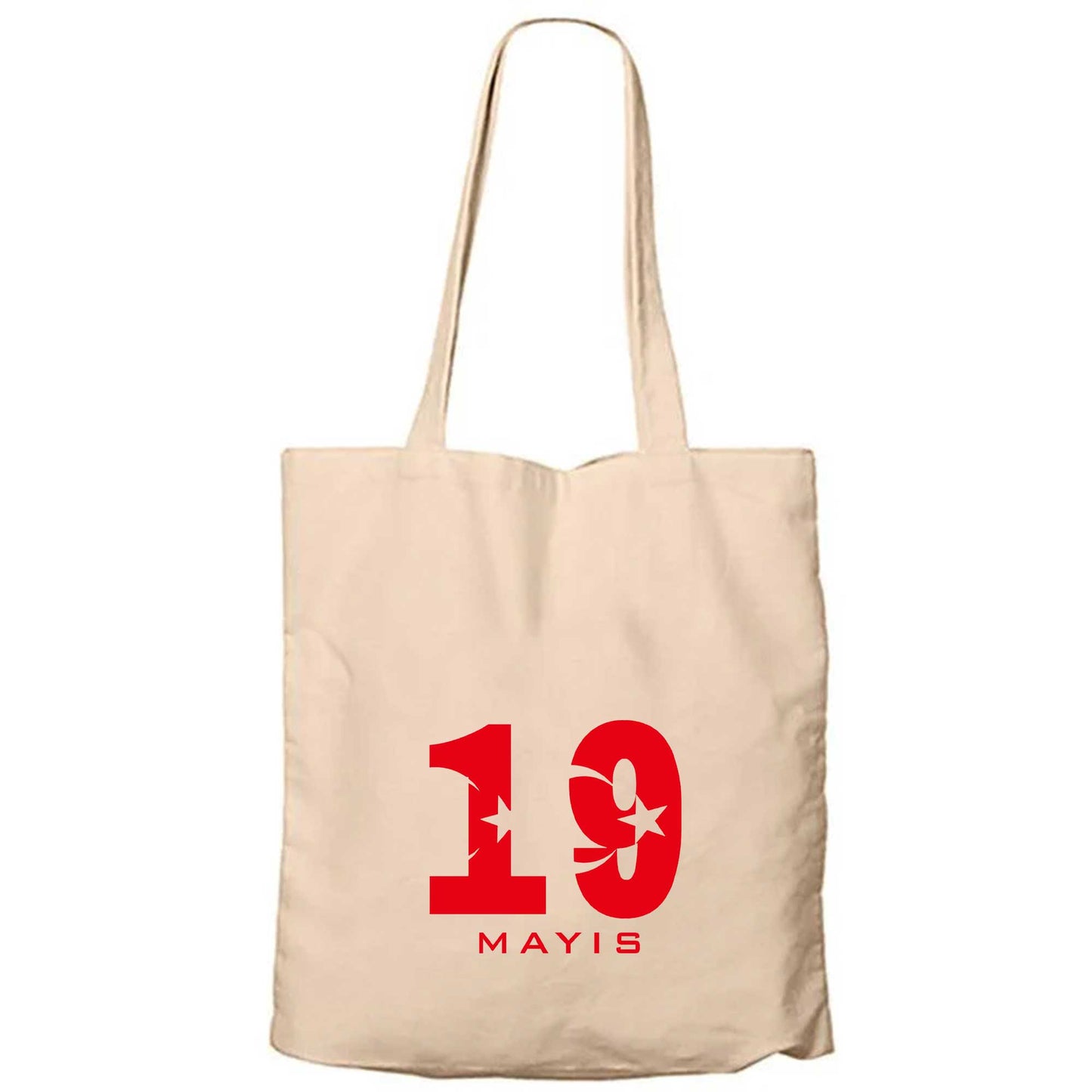 19 Mayıs Fermuarlı Bez Çanta Gabardin