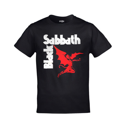 Black Sabbath Logo Siyah Tişört