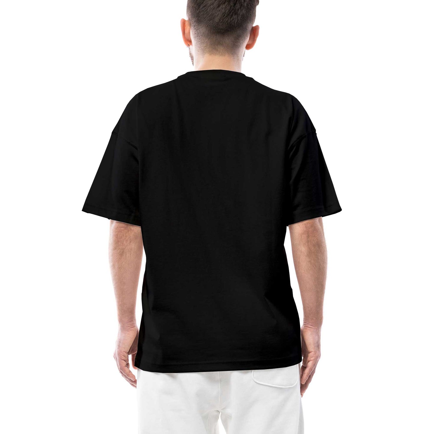 Trivium Design Oversize Siyah Tişört