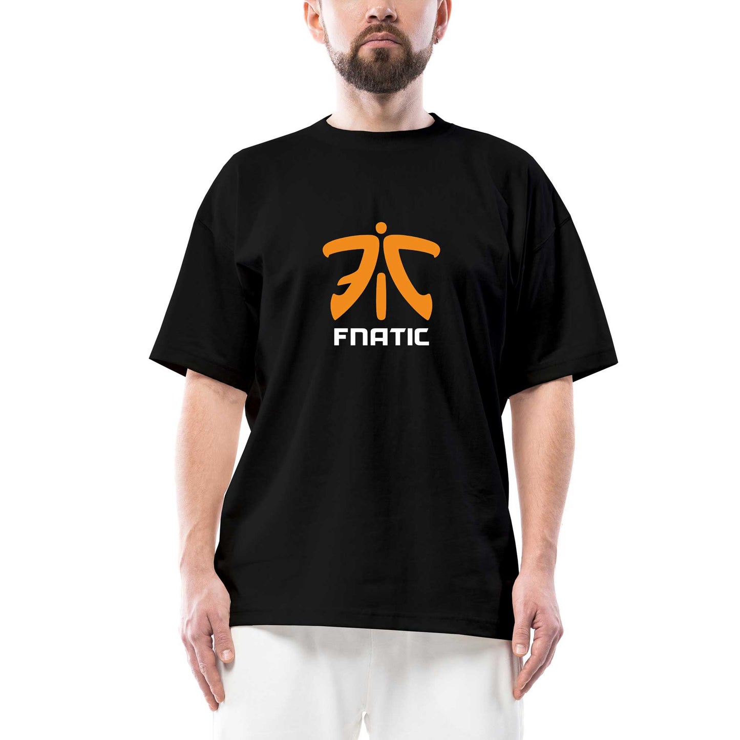 Csgo Fnatic Team Oversize Siyah Tişört