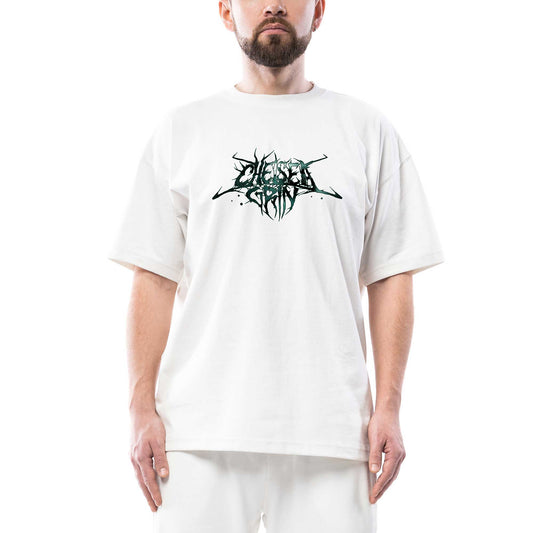 Chelsea Grin Logo Oversize Siyah Tişört