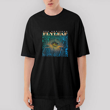 Flyleaf New Horizons Oversize Siyah Tişört