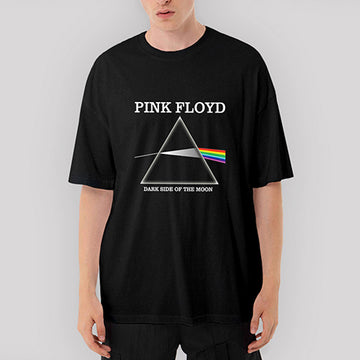 Pink Floyd Dark Side Oversize Siyah Tişört