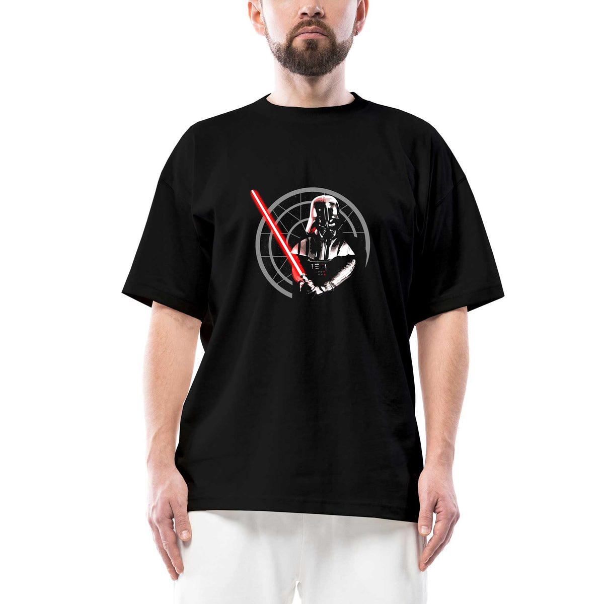Star Wars The Enemy Oversize Siyah Tişört