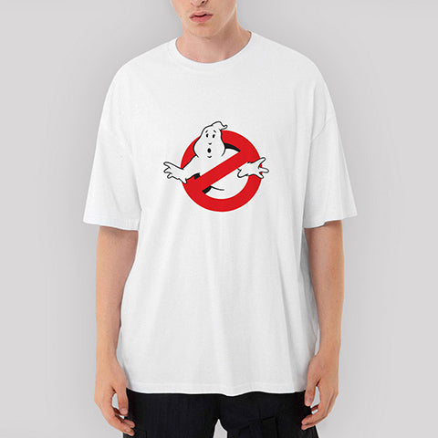 Ghostbusters Light Oversize Beyaz Tişört