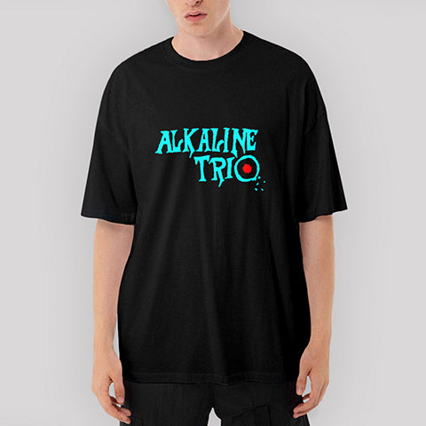 Alkaline Trio Oversize Siyah Tişört