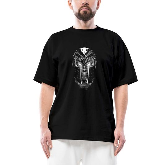 X Men Magneto Oversize Siyah Tişört