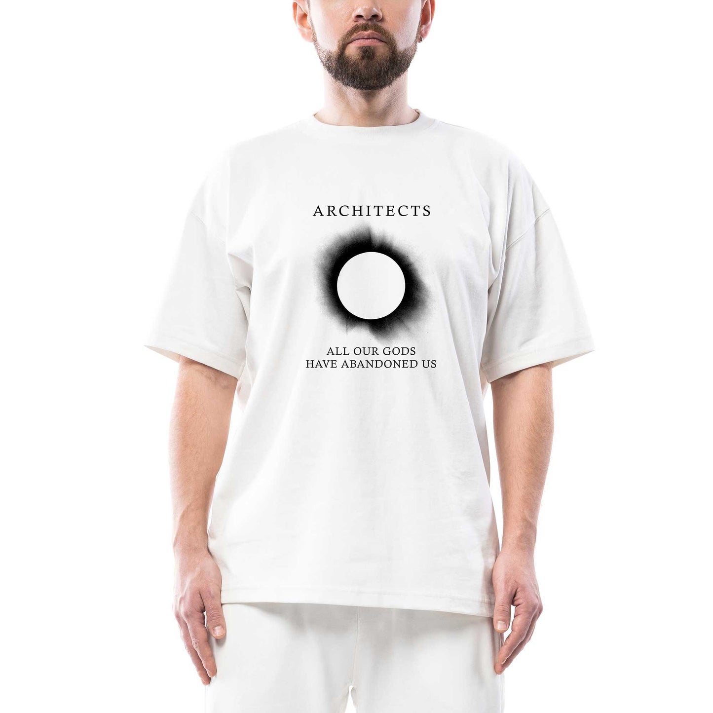 Architects All Our Gods Have Abandoned Us Oversize Beyaz Tişört