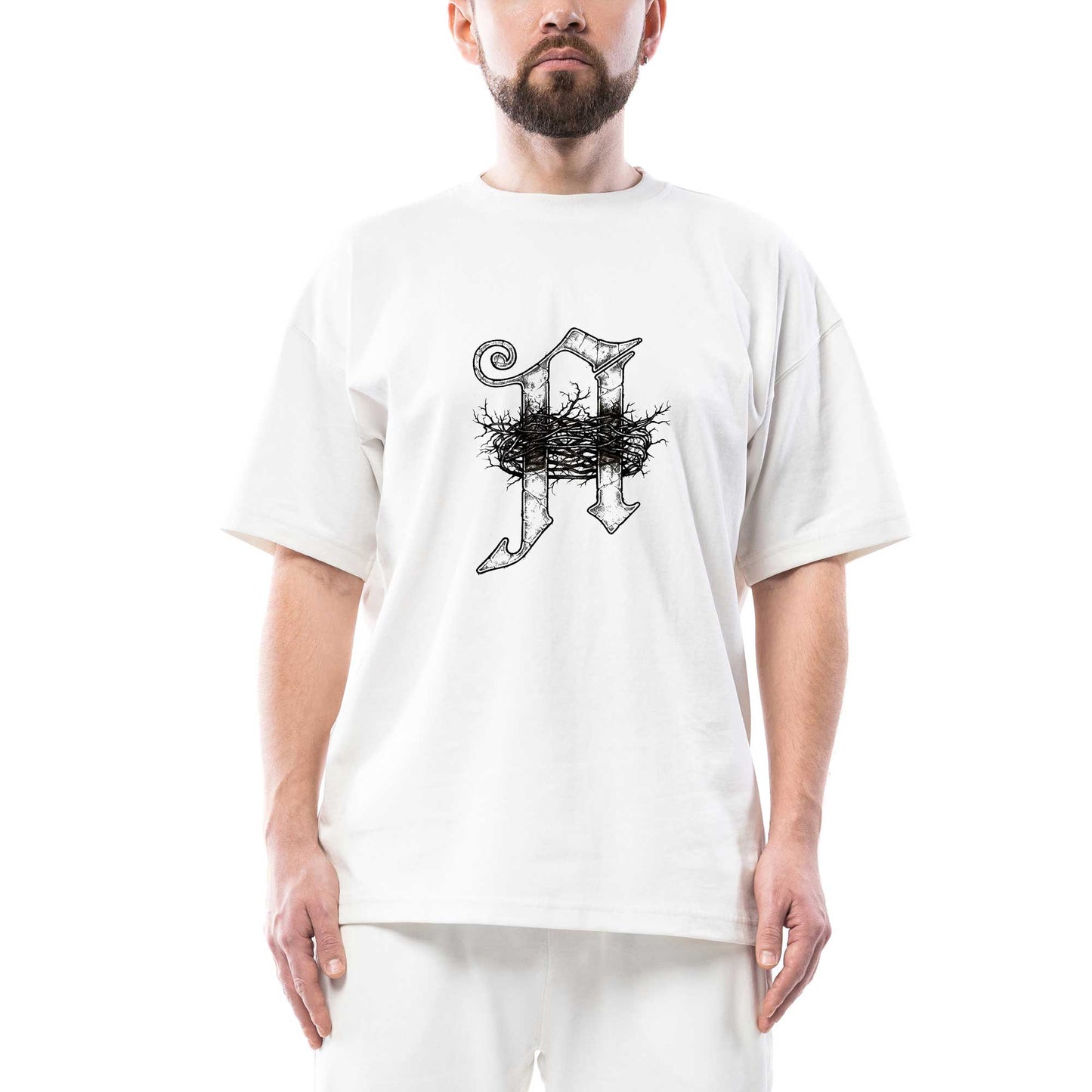 Architects Tod Oversize Beyaz Tişört