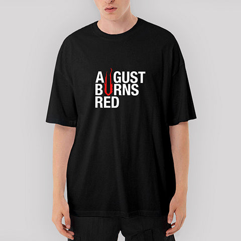 August Burns Red Oversize Siyah Tişört