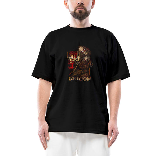 Lamb Of God Oversize Siyah Tişört