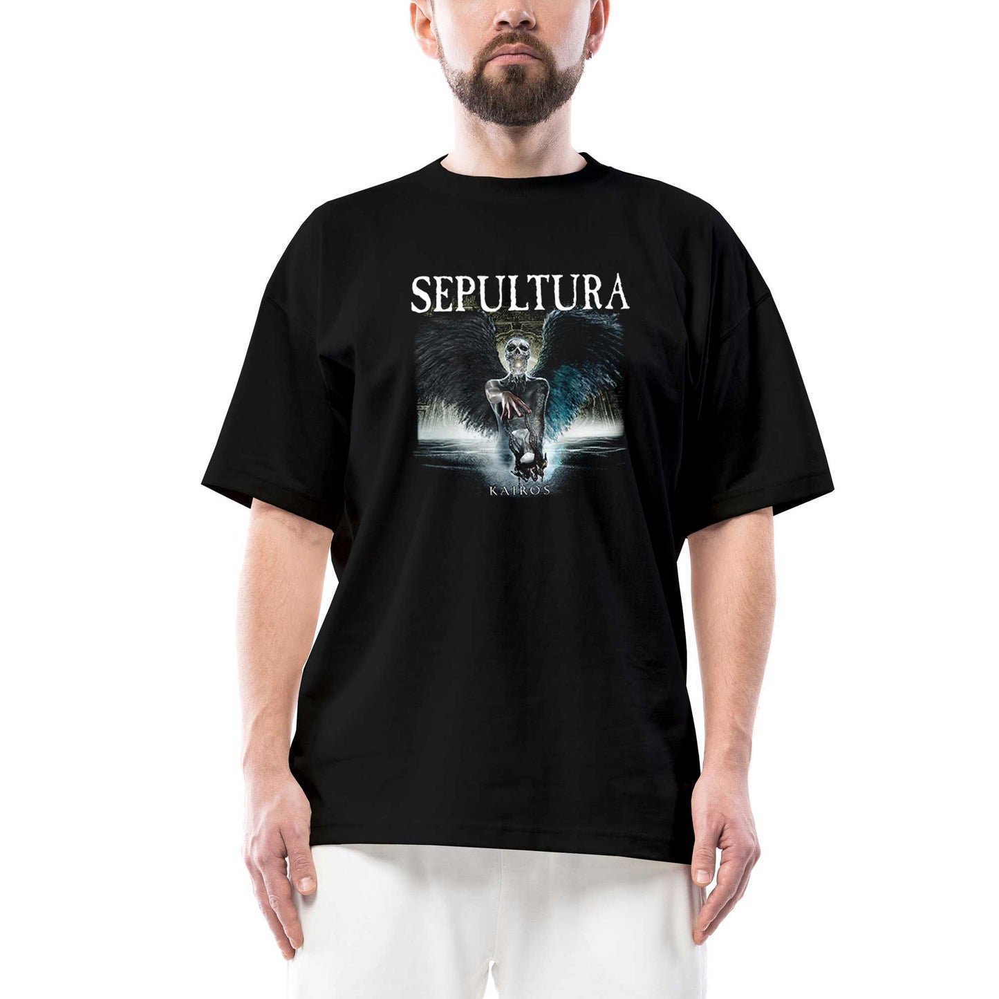 Sepultura Kairos Oversize Siyah Tişört