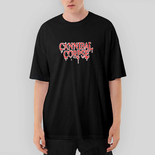 Cannibal Corpse CRY Oversize Siyah Tişört