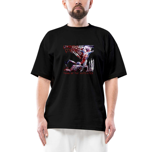 Cannibal Corpse Tomb Of The Mutilated Oversize Siyah Tişört