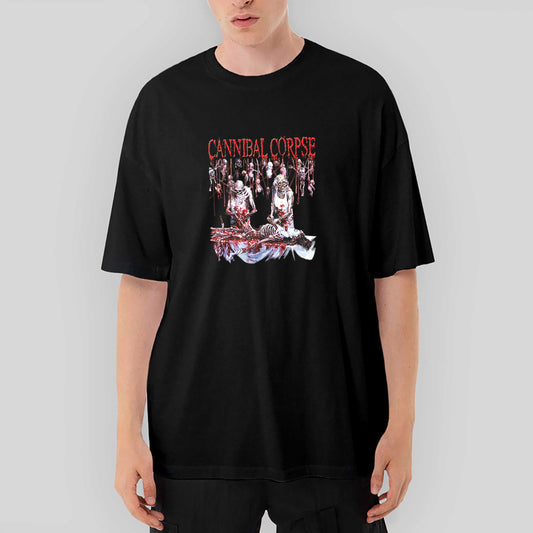 Cannibal Corpse Essential Oversize Siyah Tişört