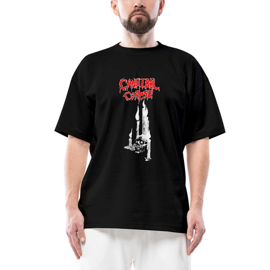 Cannibal Corpse Ritual Oversize Siyah Tişört