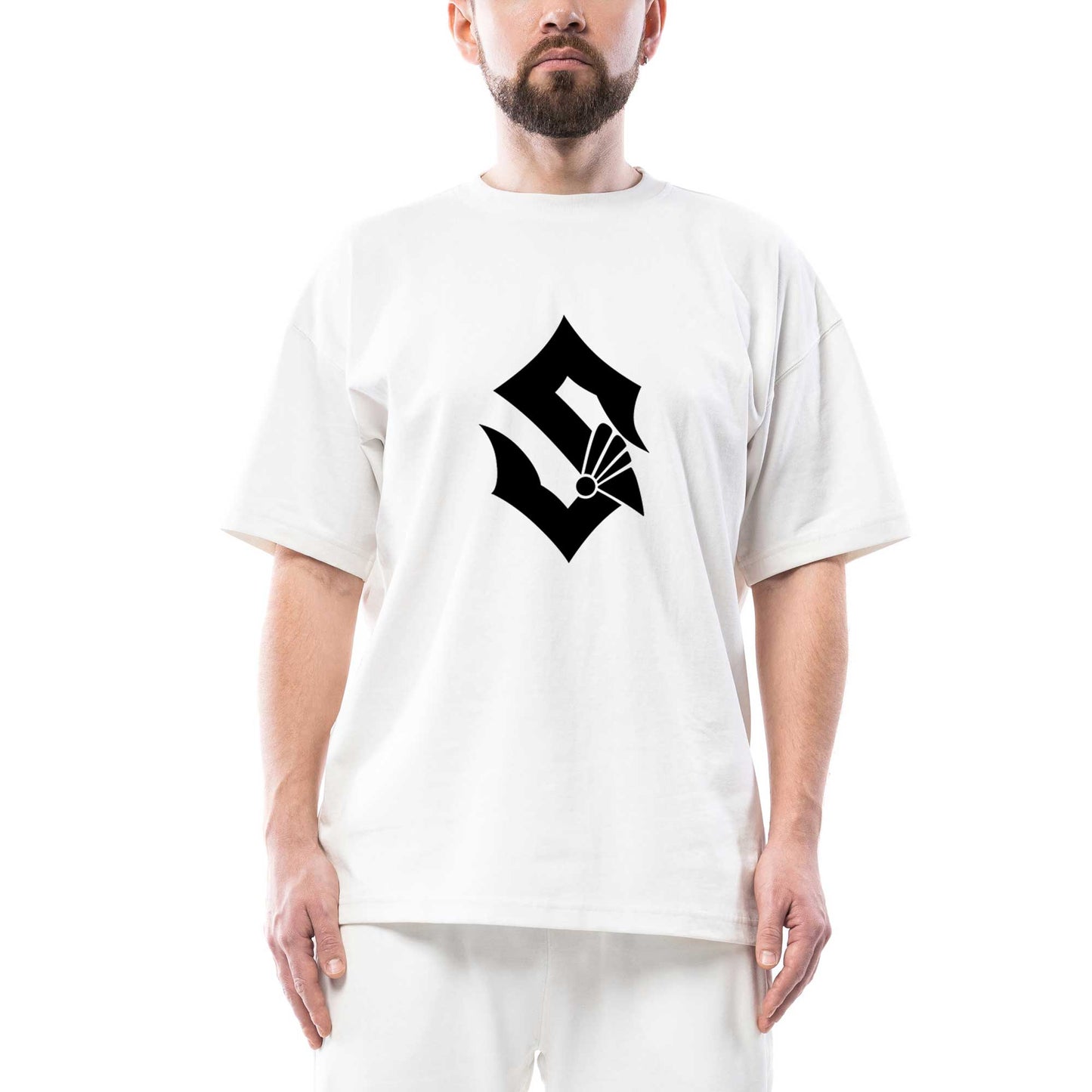 Sabaton Classic Oversize Beyaz Tişört