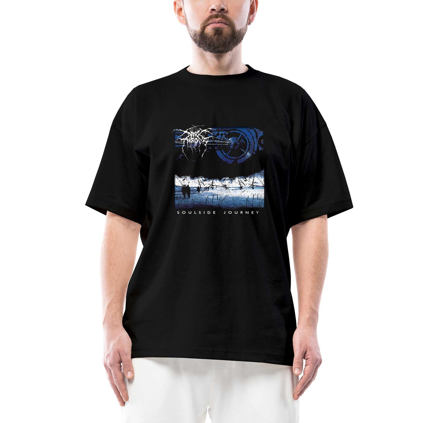 Darkthrone Soulside Journey Oversize Siyah Tişört