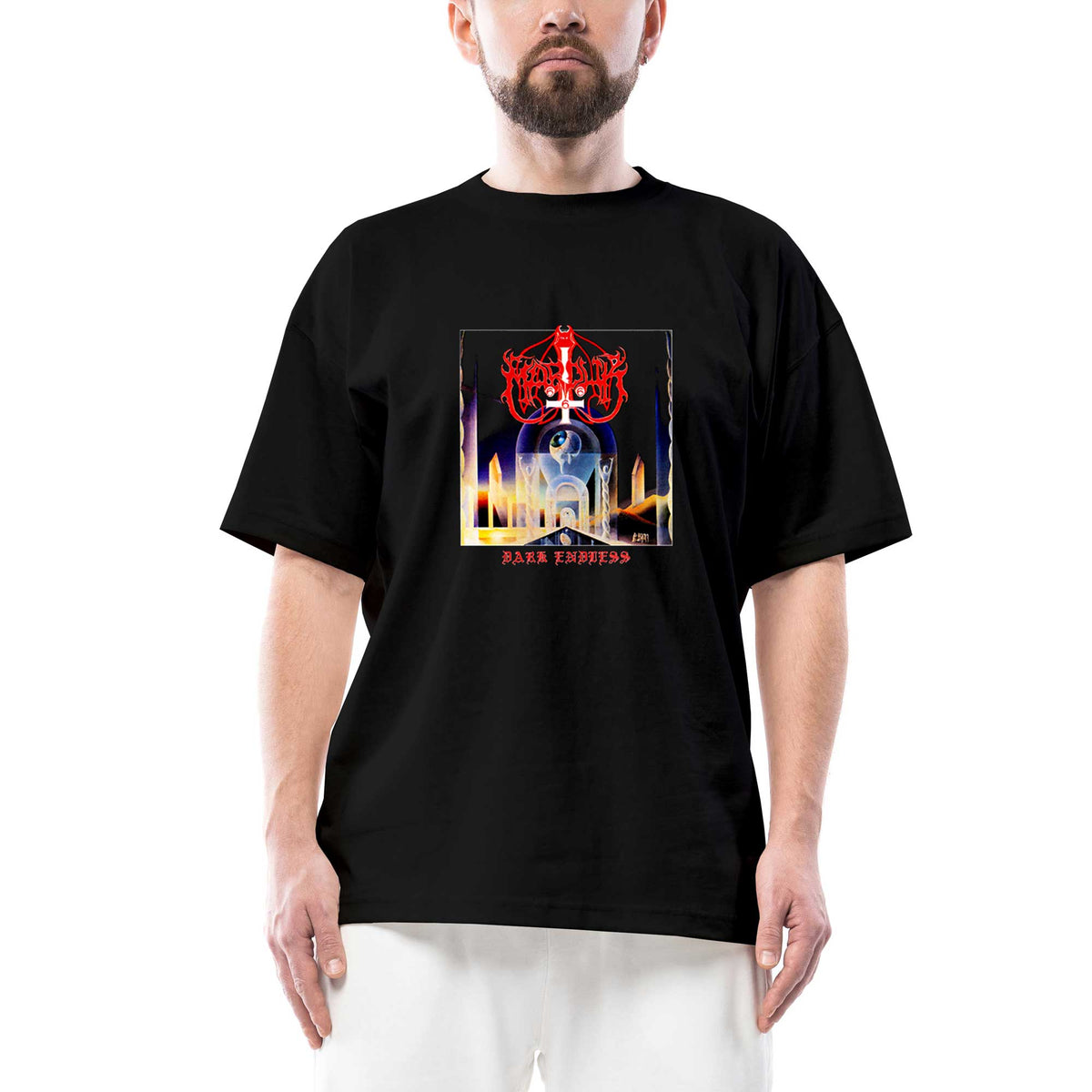 Marduk Dark Endless Oversize Siyah Tişört