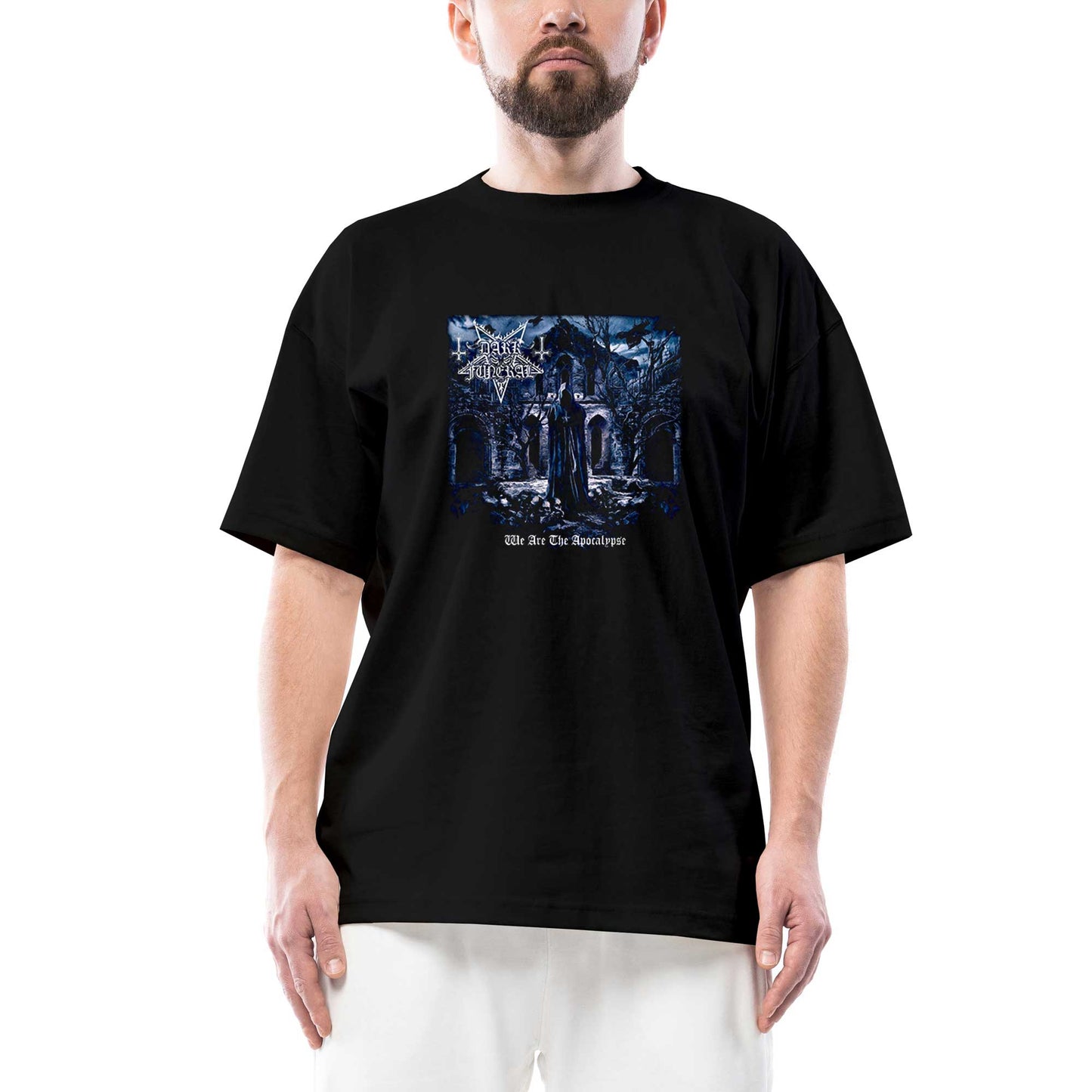 Dark Funeral We Are The Apocalypse Oversize Siyah Tişört