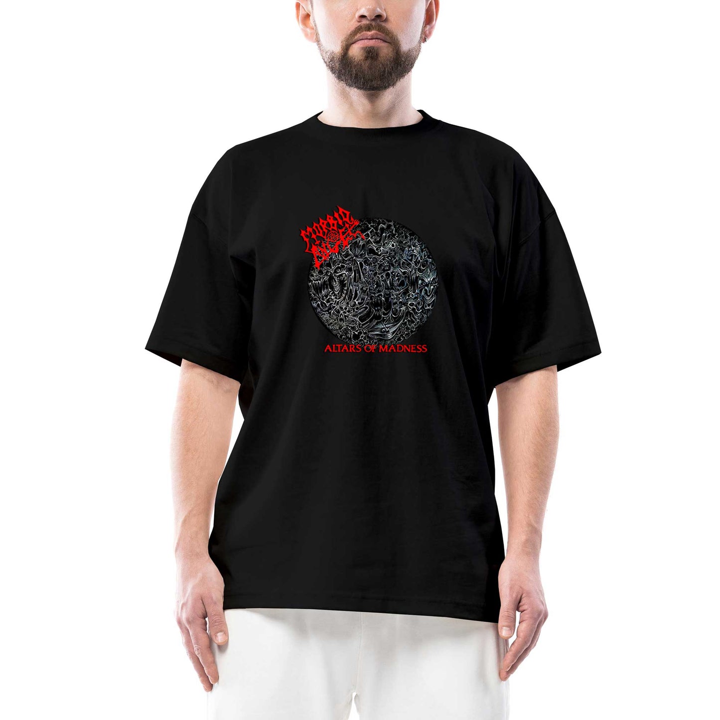 Morbid Angel Altars of Madness Oversize Siyah Tişört