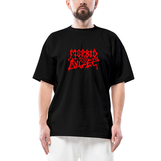 Morbid Angel Logo Oversize Siyah Tişört