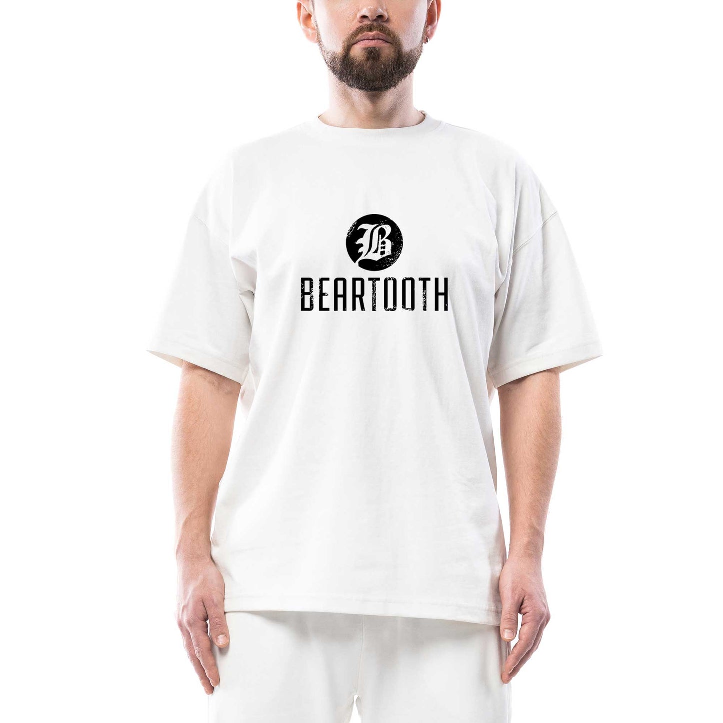 Beartooth Classic Oversize Beyaz Tişört