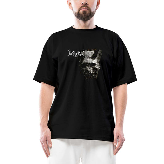 Beherit Bardo Exist Oversize Siyah Tişört