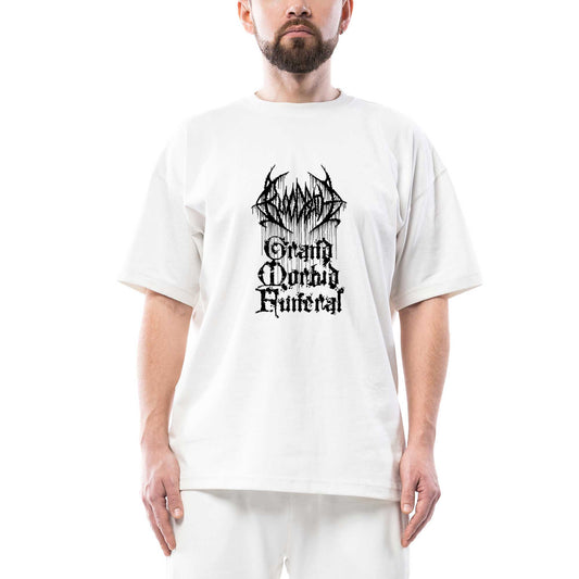 Bloodbath Grand Oversize Beyaz Tişört
