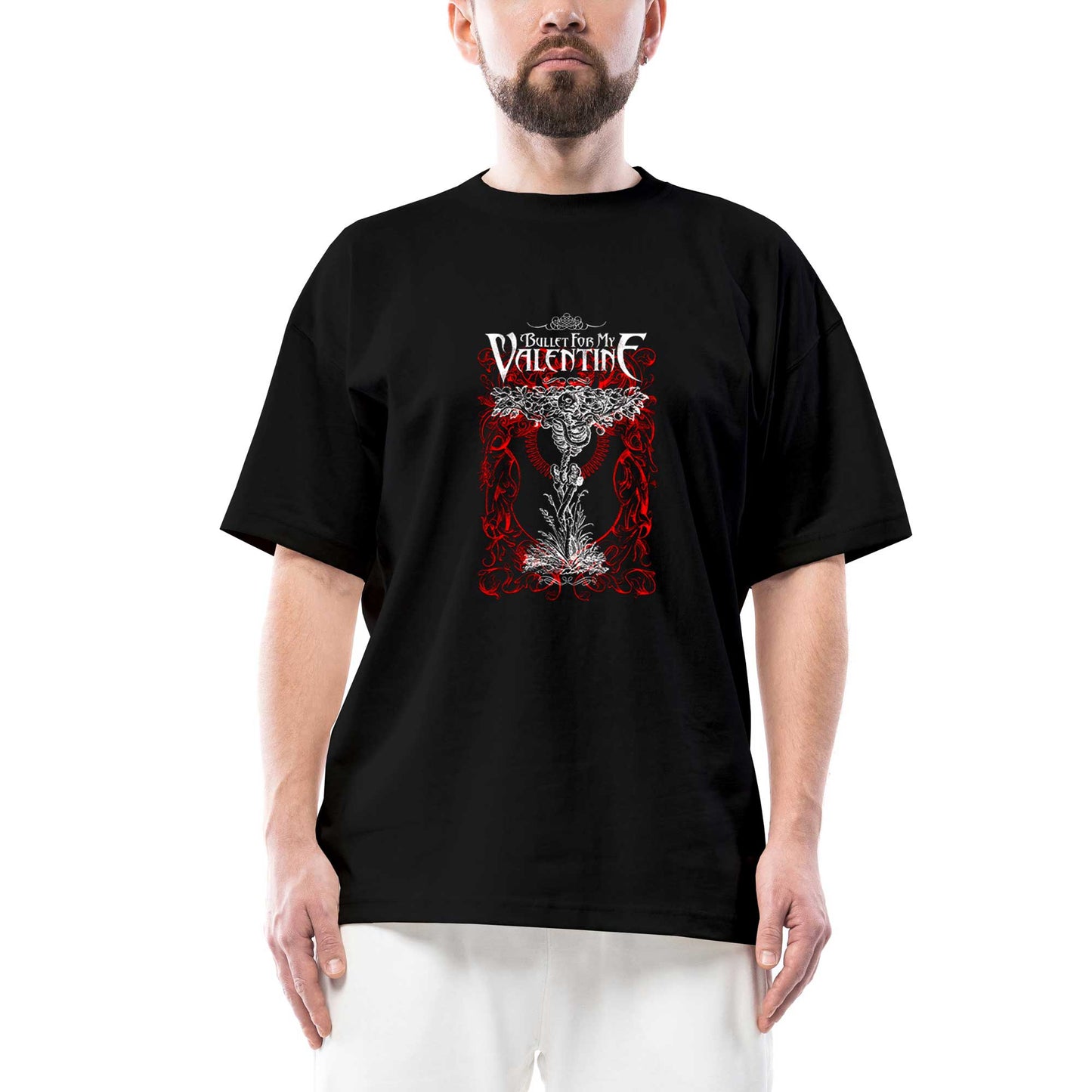Bullet For My Valentine Classic Oversize Siyah Tişört