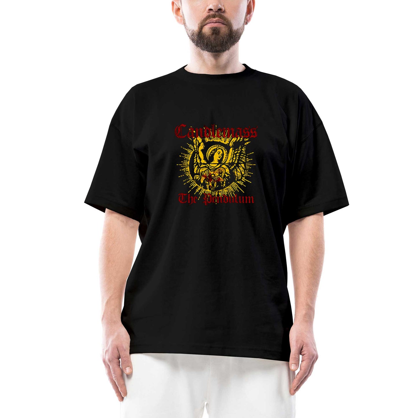 Candlemass the Pendulum Oversize Siyah Tişört